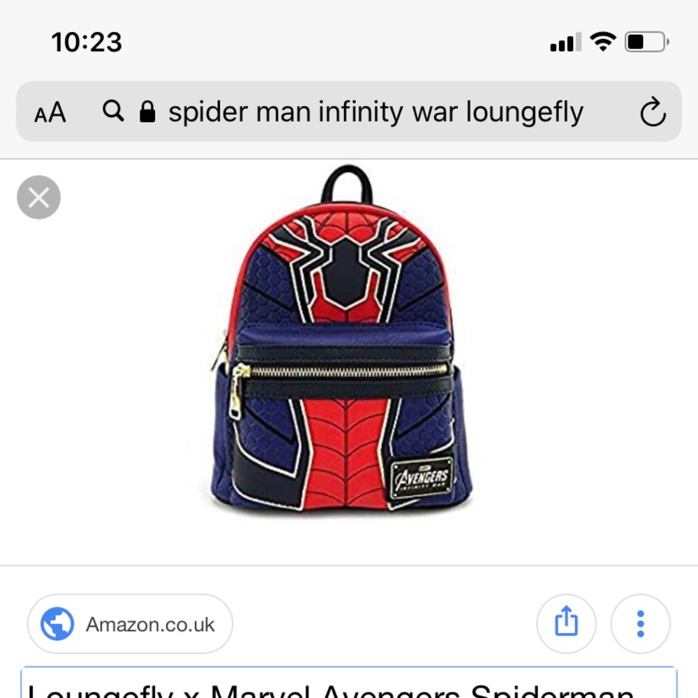 ISO! Spiderman infinity war loungefly